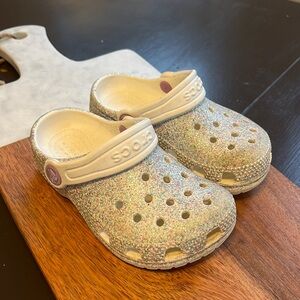 Toddler Sparkle Crocs